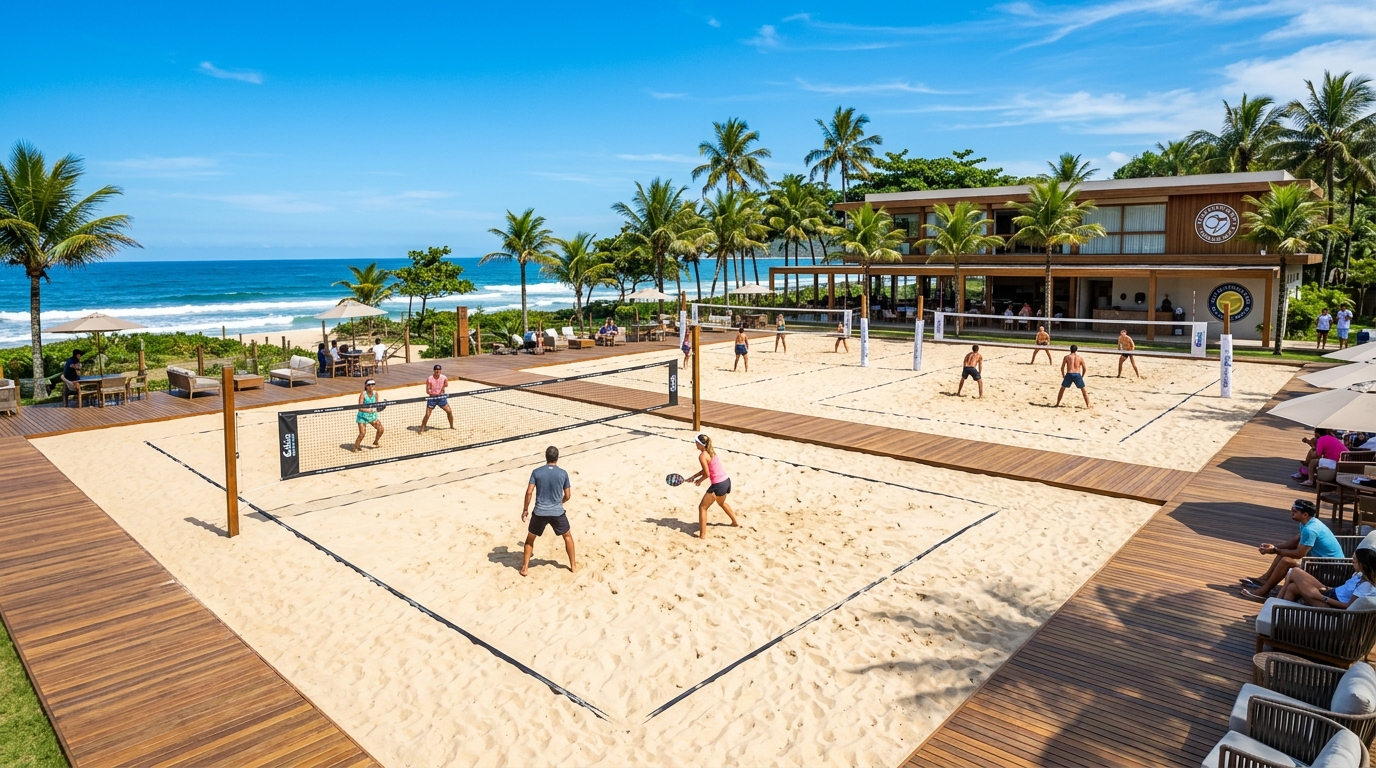 Arena de Beach Tennis e Areia para Quadras Esportivas em SP